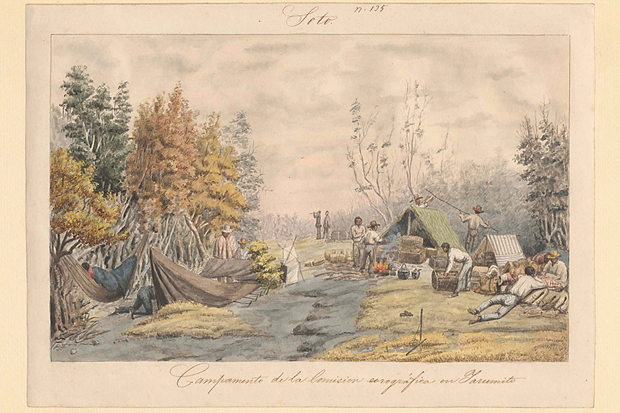 Cascada del río Anambío. Provincia de Popayán